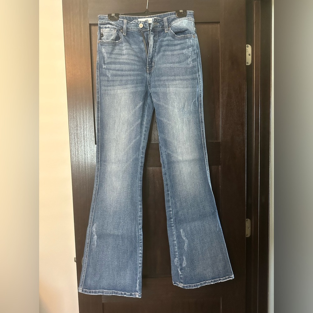 KanCan High Rise Flare Jean